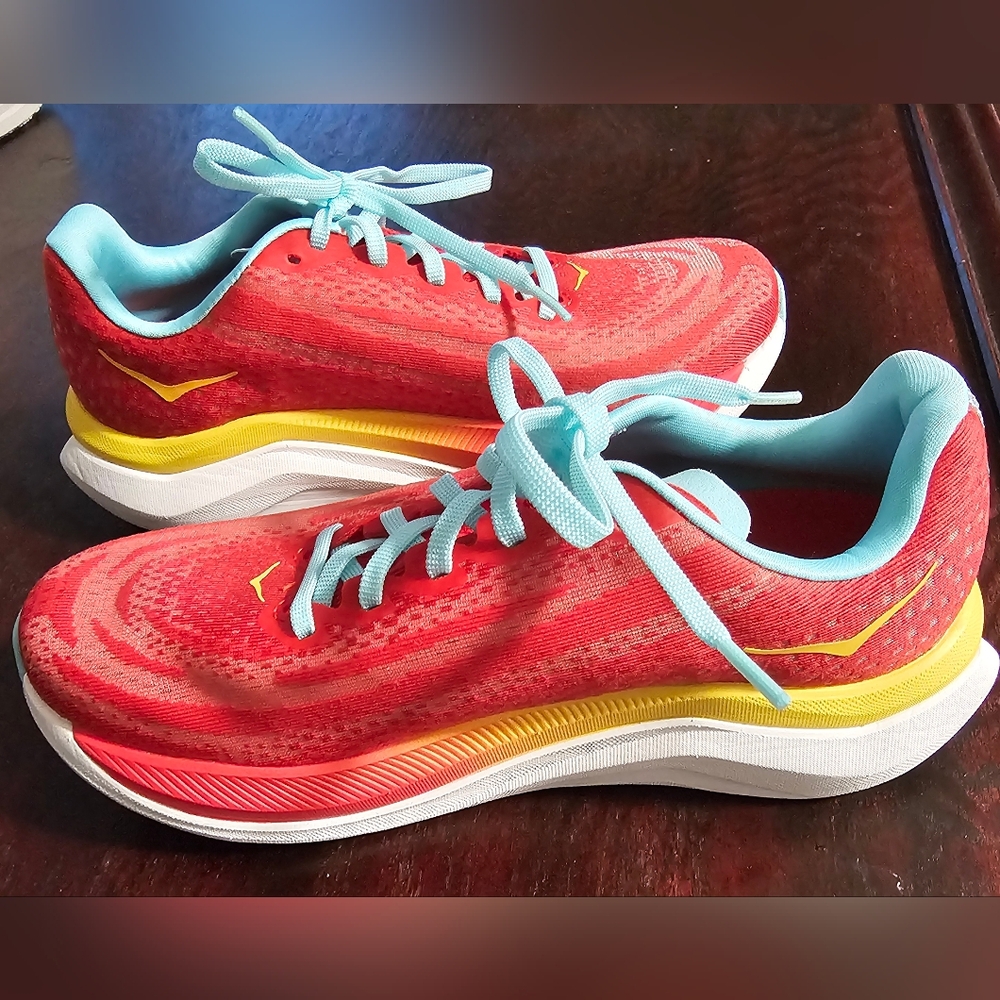 NEW/NWOT Hoka Mach X - Women’s 7B - Cerise/Cloudless - Picture 2 of 6